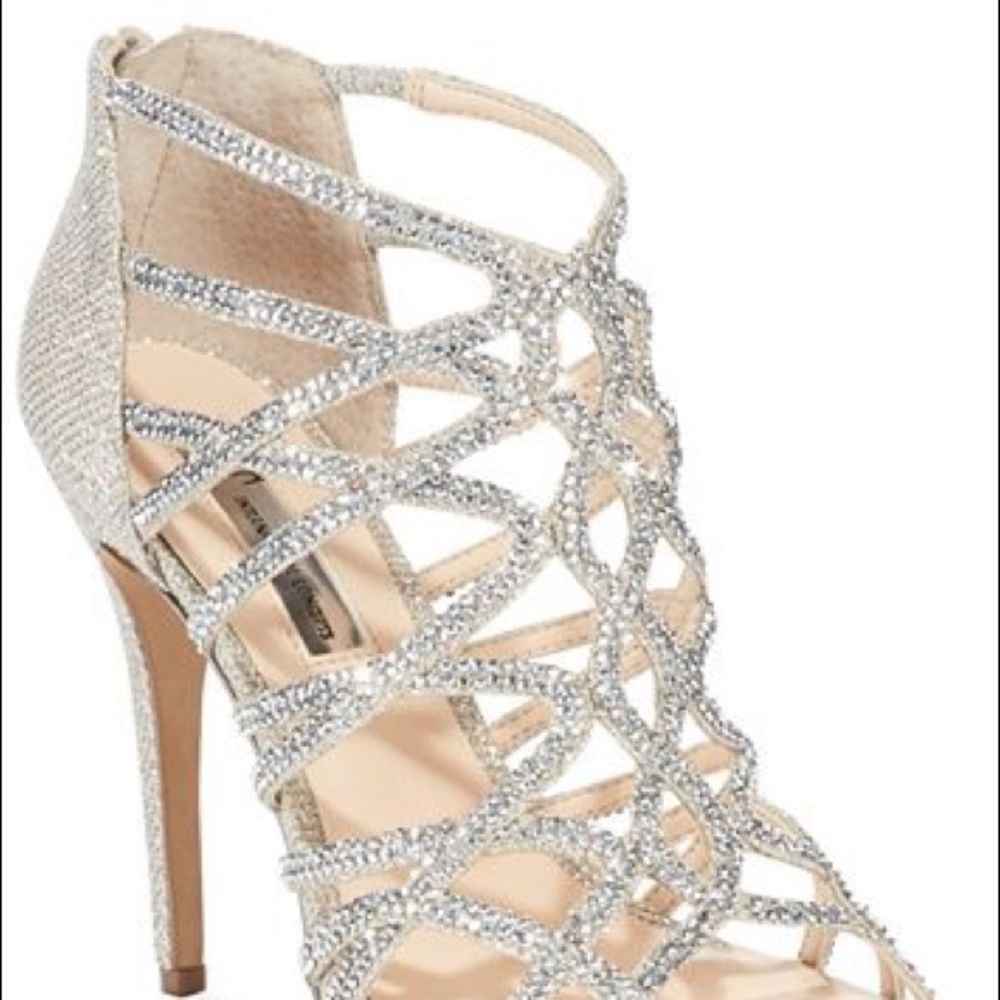 INC rhinestones sandal NWOB size 8